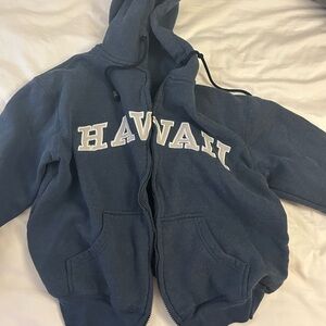 Navy bluee hawaii zip uo from hawaii!